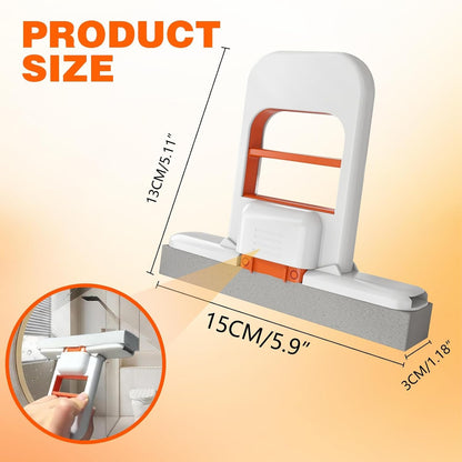 Mini Foldable Desktop Mop – Self‑Squeeze Sponge Mop for Wet & Dry Use – Portable Cleaning Tool for Small Spaces – Kitchen, Bathroom, Glass, Living Room