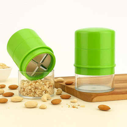 Dry Fruit & Nut Cutter Slicer – Manual Almond, Cashew, Pista & Walnut Slicer for Kitchen Dry Fruit Chopping